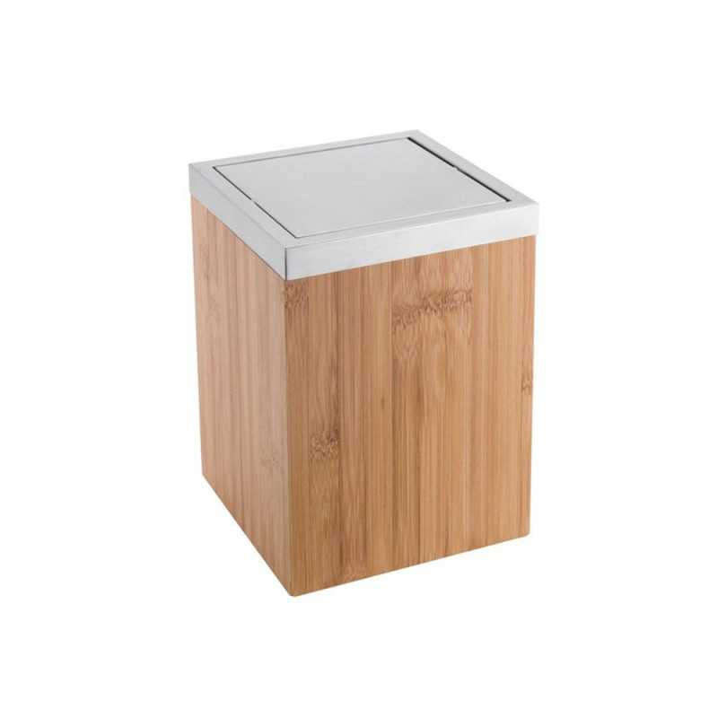 Poubelle de salle de bains 5 l bambou Sensea  - Sanifer Tamatave