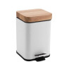  Poubelle salle de bain scandi 3l black 0  - Sanifer Tamatave
