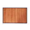 Tapis salle de bain bambou latte fin 50x80cm naturel  - Sanifer Tamatave