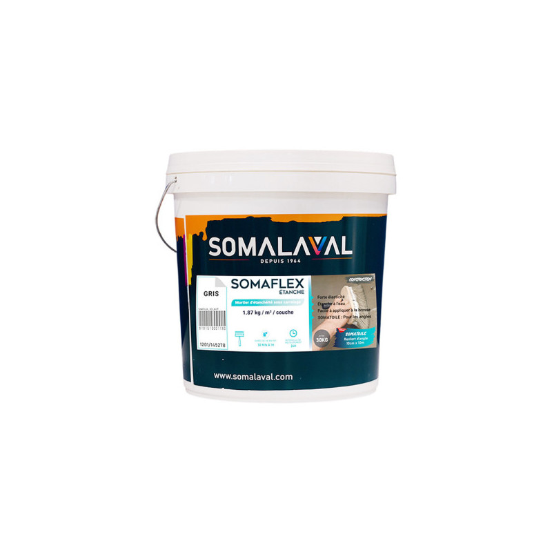 Kit latex et poudre Somaflex étanche 15kg SOMALAVAL - Sanifer Tamatave