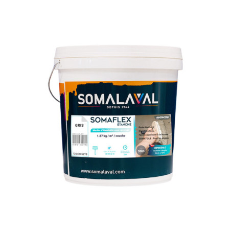 Kit latex et poudre Somaflex étanche 15kg SOMALAVAL - Sanifer Tamatave