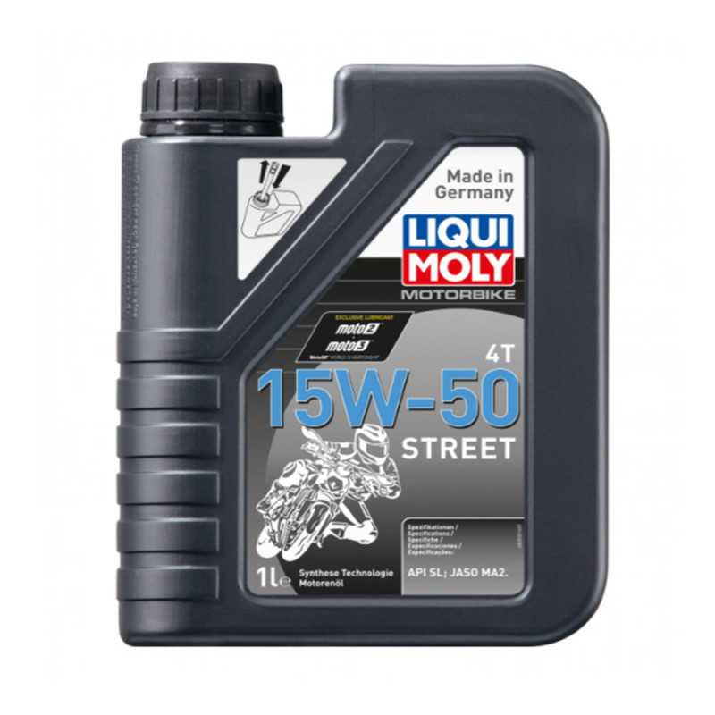 Huile moteur 4 temps Motorbike/Scooter street 15W50 1L LIQUI MOLY - Sanifer Tamatave