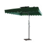  Parasol déporté vert 2.5x2.5m NO NAME - Sanifer Tamatave
