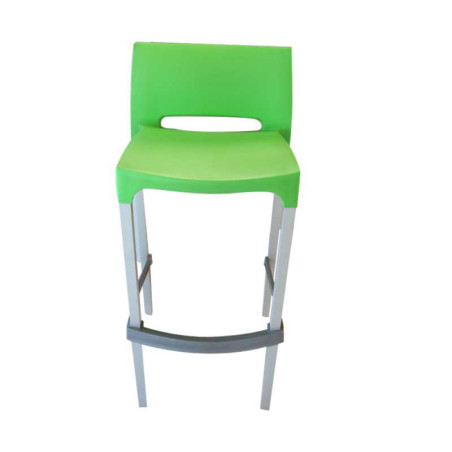 Tabouret de bar Pippa vert citron CONTOUR HOUSEWARES - Sanifer Tamatave
