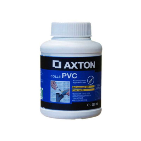 Colle En Pot Pvc, 250 Ml AXTON - Sanifer Tamatave