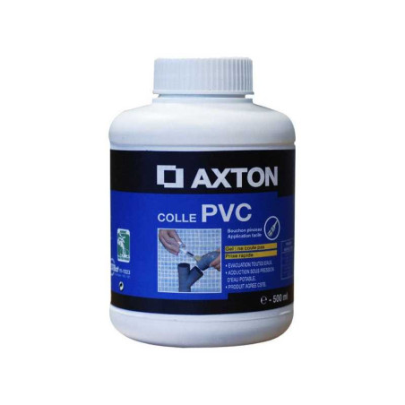  Colle En Pot Pvc, 500 Ml AXTON - Sanifer Tamatave