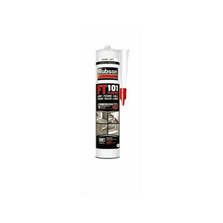  Mastic d'étanchéité toute destination rubson qualité pro ft101 280  ml blanc RUBSON - Sanifer Tamatave