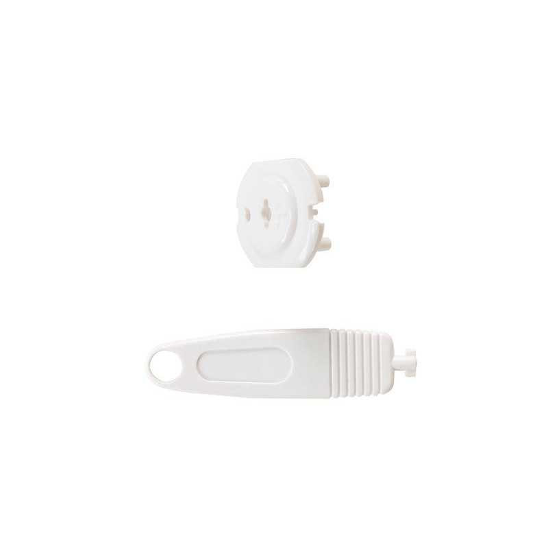  Lot de 12 cache-prises blanc  Standers STANDERS - Sanifer Tamatave