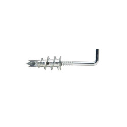  Lot de 8 cheville et vis à visser diamètre 13 x l.31 mm Standers STANDERS - Sanifer Tamatave