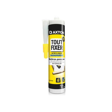  Colle mastic tout fixer au mur axton 310  ml AXTON - Sanifer Tamatave