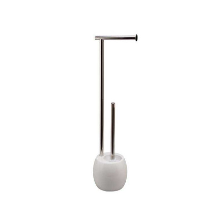  Brosse et dérouleur à papier WC rondo blanc SENSEA - Sanifer Tamatave