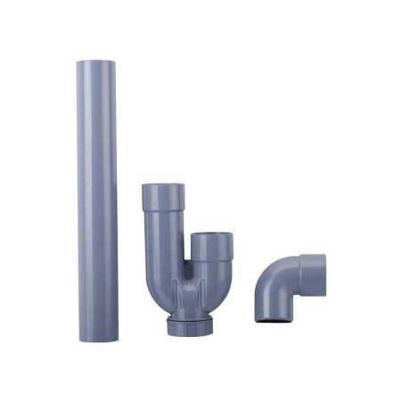  P50 siphon vidange horizontal pour lavabo polypropylène diamètre 40 mm EQUATION - Sanifer Tamatave