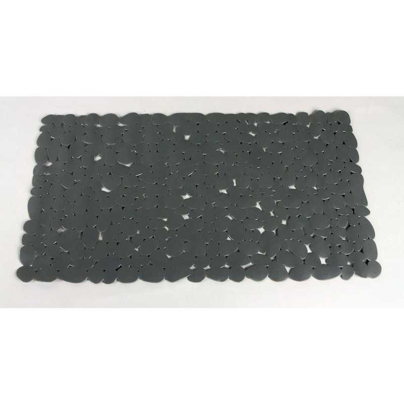  Tapis antidérapant gris pour baignoire stone SENSEA - Sanifer Tamatave