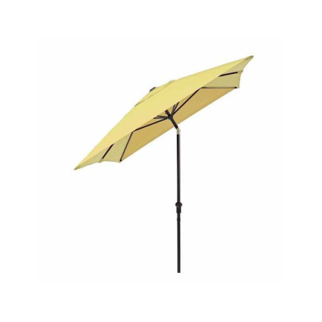  Parasol Pied Central Jaune Rectangulaire, L.200 X L.300 Cm NATERIAL - Sanifer Tamatave