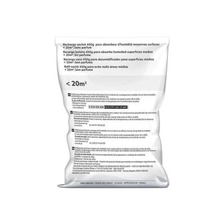  Recharge sac pour absorbeur d'humidité 20 m² 450g NO NAME - Sanifer Tamatave