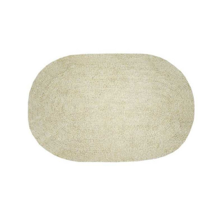  Tapis de bain l 40 x l 60 cm beige oval NO NAME - Sanifer Tamatave
