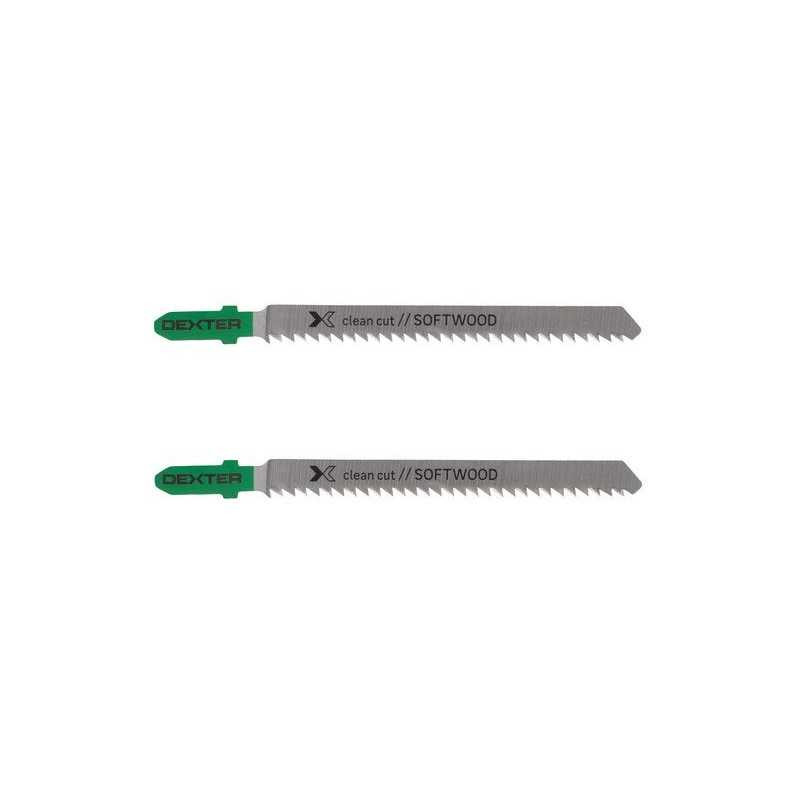  Lot de 2 lames pour bois coupe nette 3-40 mm DEXTER - Sanifer Tamatave