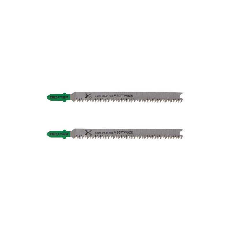  Lot de 2 lames pour bois coupe extra nette 5-50 mm DEXTER - Sanifer Tamatave