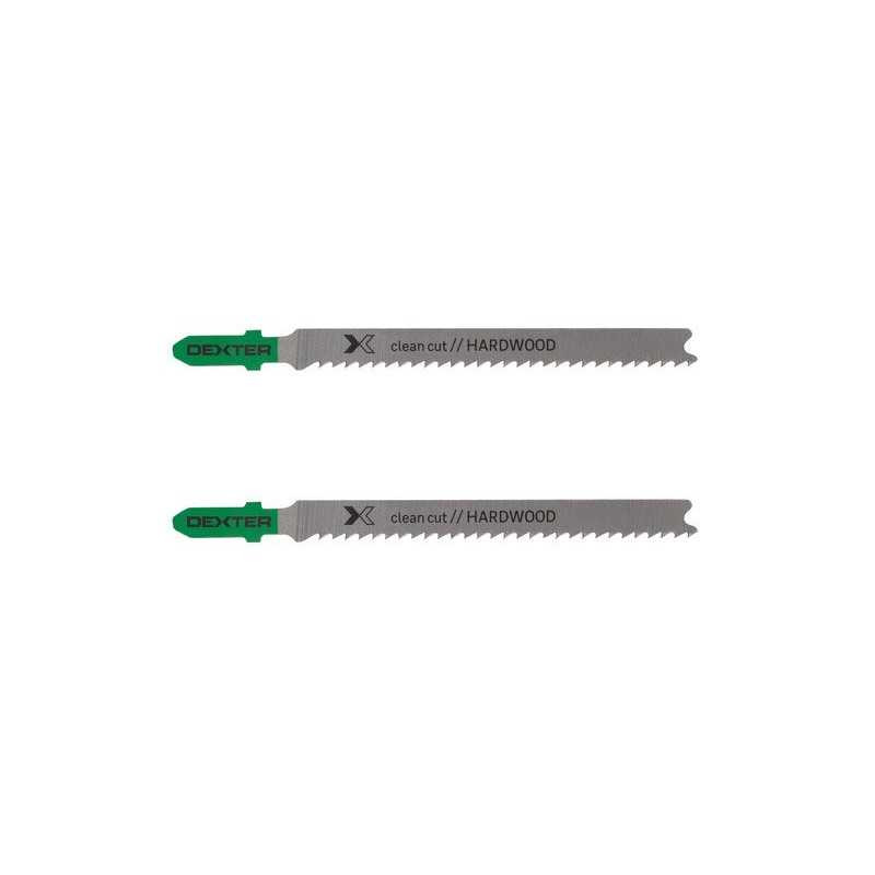  Lot de 2 lames pour bois dur coupe nette 3-30 mm Dexter DEXTER - Sanifer Tamatave