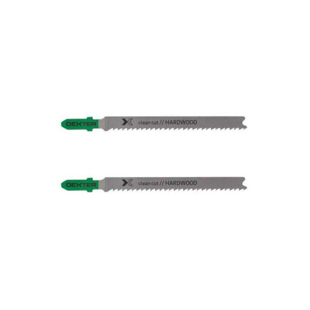  Lot de 2 lames pour bois dur coupe nette 3-30 mm Dexter DEXTER - Sanifer Tamatave