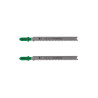  Lot de 2 lames pour bois dur coupe nette 3-30 mm Dexter DEXTER - Sanifer Tamatave
