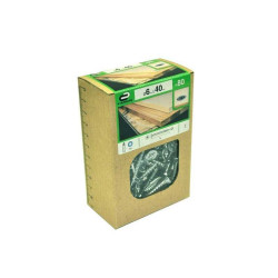  Lot de 80 vis acier tête fraisée diamètre 6 mm x l.40 mm Standers STANDERS - Sanifer Tamatave