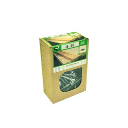  Lot de 60 vis acier tête fraisée diamètre 6 mm x l.50 mm Standers STANDERS - Sanifer Tamatave