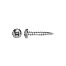  Lot de 50 vis acier tête ronde diamètre 3 mm x l.12 mm Standers STANDERS - Sanifer Tamatave