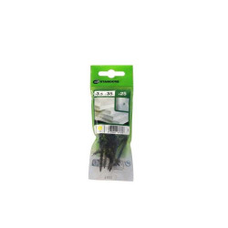  Lot de 25 vis acier trompette phillips x l.35 mm Standers STANDERS - Sanifer Tamatave