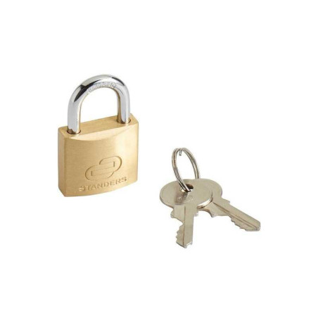  Cadenas à clé laiton l.30 mm Standers STANDERS - Sanifer Tamatave