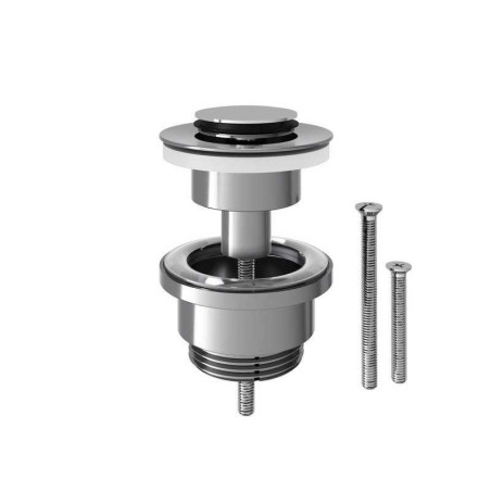  Bonde clic-clac universelle clapet rentrant à visser equation chrome EQUATION - Sanifer Tamatave