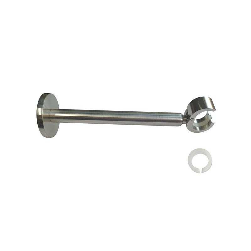  Support extensible tringle à rideau 20 mm argent clair  Inspire INSPIRE - Sanifer Tamatave