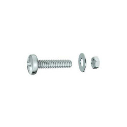 Lot de 20 boulons tête cylindrique acier zingué l.15  Standers STANDERS - Sanifer Tamatave