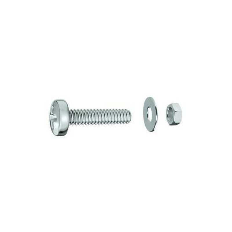  Lot de 20 boulons tête cylindrique acier zingué l.15  Standers STANDERS - Sanifer Tamatave