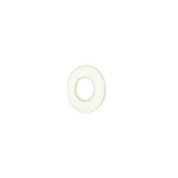  Lot de 8 rondelles nylon brut diamètre 6.3 mm  Standers STANDERS - Sanifer Tamatave