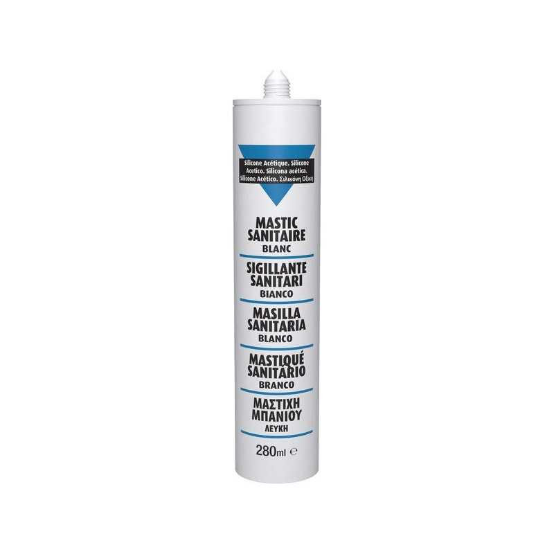  Mastic d'étanchéité cuisine et bain blanc 280  ml Sans marque - Sanifer Tamatave