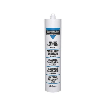  Mastic d'étanchéité cuisine et bain blanc 280  ml Sans marque - Sanifer Tamatave