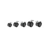  Roulette fixe platine diamètre 35 mm STANDERS - Sanifer Tamatave