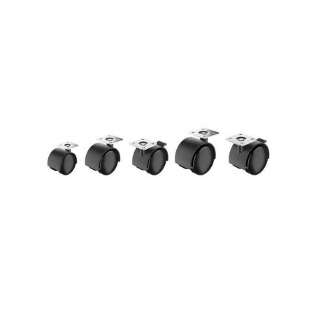  Roulette fixe à platine diamètre 40 mm STANDERS - Sanifer Tamatave