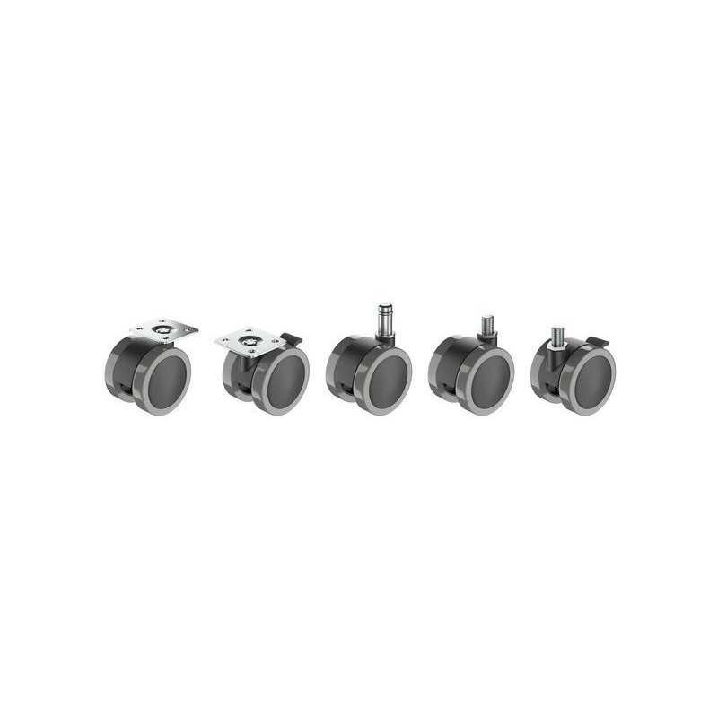  Roulette fixe à tige lisse diamètre 50 mm STANDERS - Sanifer Tamatave