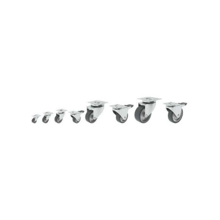  Roulette pivotante à platine diamètre 50 mm STANDERS - Sanifer Tamatave
