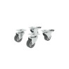  Roulette pivotante à platine diamètre 50 mm STANDERS - Sanifer Tamatave