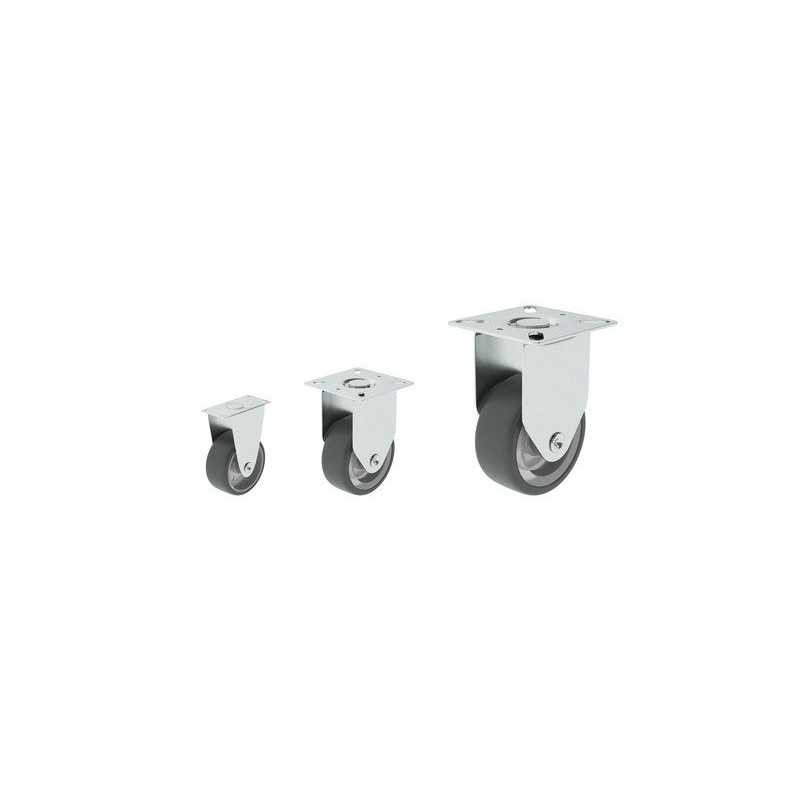  Roulette fixe à platine diamètre 40 mm STANDERS - Sanifer Tamatave