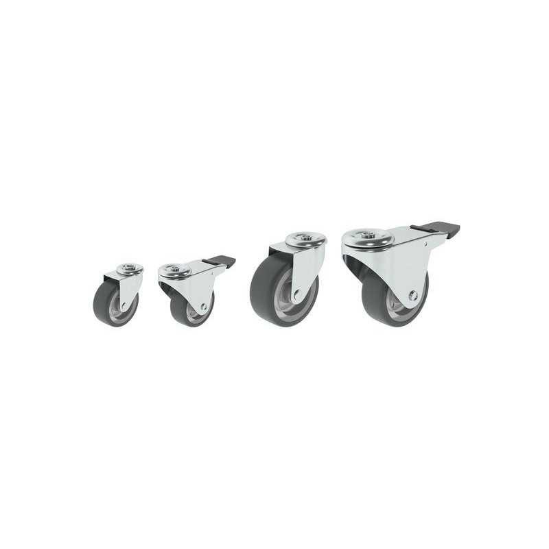  Roulette fixe à oeil diamètre 50 mm STANDERS - Sanifer Tamatave