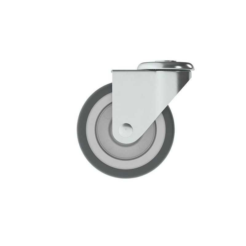  Roulette fixe à oeil diamètre 75 mm STANDERS - Sanifer Tamatave