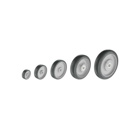  Roulette fixe sur axe diamètre 100 mm STANDERS - Sanifer Tamatave