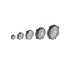  Roulette fixe sur axe diamètre 100 mm STANDERS - Sanifer Tamatave