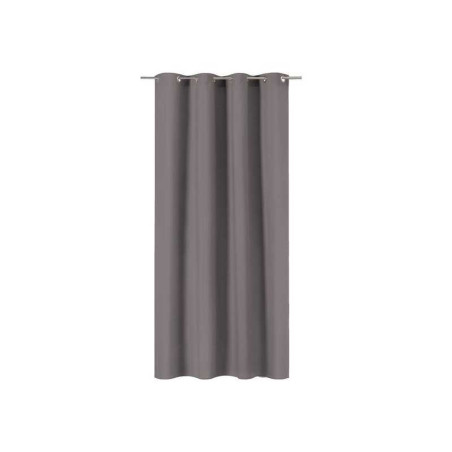 Rideau pharell gris 140 x 280 cm INSPIRE - Sanifer Tamatave