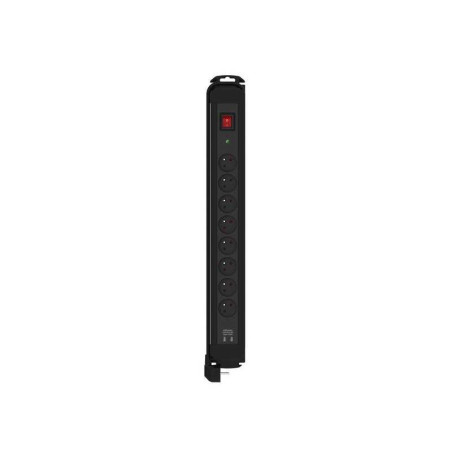  Multiprise usb parafoudre 8 prises noir lexman LEXMAN - Sanifer Tamatave