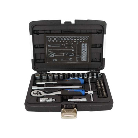 Coffret clé à douille et embouts de mécanicien 39 pièces DEXTER - Sanifer Tamatave